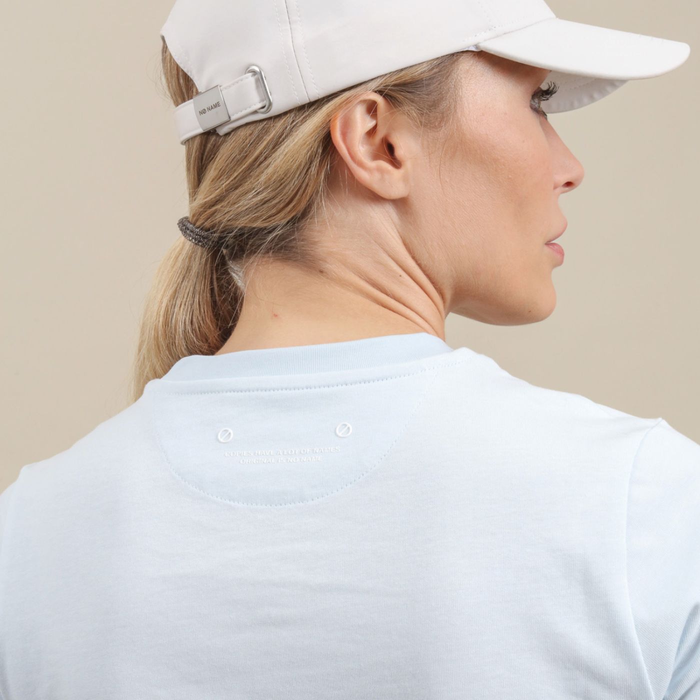 WILLO T SHIRT W - COTTON - SKY PRINT WHITE